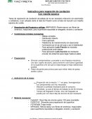 Instructivo para reparación de cavitación