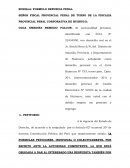 MODELO DE DENUNCIA PENAL