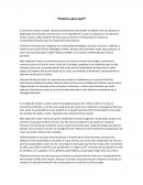 Historia ¿para qué?