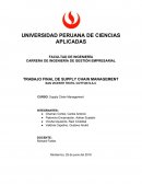 SUPPLY CHAIN MANAGEMENT