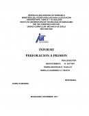 Perforacion a presion