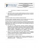 Tarea Semana 2: Investigación e Innovación Educativa