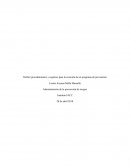 Administración de la prevención de riesgos