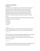 LA MEZCLA DE MARKETING