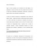 El concepto de Discapacidad: De la Enfermedad al Enfoque de Derechos