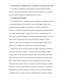 MIGRACION EN LA DECADA DE LOS 80.