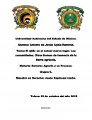 El ejido en el actual marco legal. Las comunidades. Otras formas de tenencia de la tierra agrícola