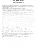 GUIA DE LECTURA "CIEN AÑOS DE SOLEDAD" CAPITULO 3 Y 4 s/r