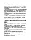 Evidencia 6: Ejercicio práctico “Piensa positivo”