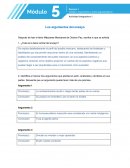 Los argumenrtos del ensayo. Máscaras Mexicanas de Octavio Paz