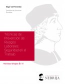 Actividad dirigida Tema 3 Seguridad en el Trabajo