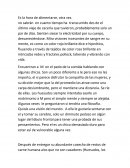 Es la hora de alimentarse, otra vez