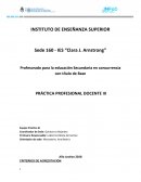 PRÁCTICA PROFESIONAL DOCENTE