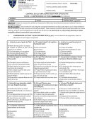 CONTROL DE LECTURA: COMO AGUA PARA CHOCOLATE