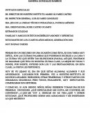 DISCURSO PROFESOR JEFE