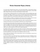 AUTOBIOGRAFÍA Richar Alexander