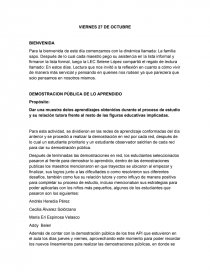 INFORME DE CAPACITACION. Página 1