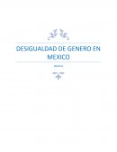 Desigualdad de género en México