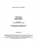 ANÁLISIS DE OFERTA Y DEMANDA . PROGRAMA GESTIÓN DE MERCADOS