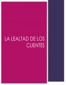 Lealtad de clientes