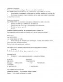 Oraciones Consecutivas