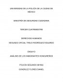 ENSAYO INMIGRANTES HONDUREÑOS