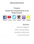 Estudio del Comportamiento en las Redes Sociales