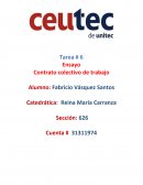 Tarea # 6 Ensayo Contrato colectivo de trabajo