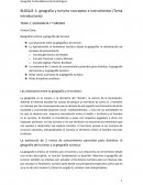 Tipos de turismo y factores de localización