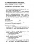 CONTABILIDAD DE GESTIÓN . TASA DE RENDIMIENTO PROMEDIO