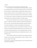 El rol docente ante los factores influyentes en el aprendizaje del inglés