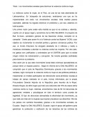 Los movimientos sociales para disminuir la violencia contra la mujer