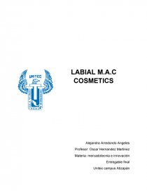 Mercado meta LABIAL M.A.C COSMETICS. Página 1