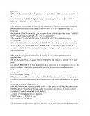 Quimica. Ejercicios