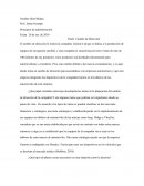 Ensayo Cambio de direccion