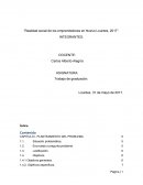 Realidad social de los emprendedores en Nuevo Lourdes, 2017