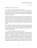 Dificultades de aprendizaje. Trastornos del Lenguaje