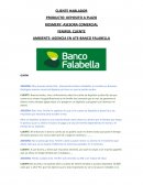 CLIENTE HABLADOR. AMBIENTE: AGENCIA EN ATE-BANCO FALABELLA