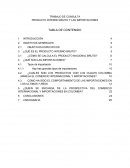 PRODUCTO INTERNO BRUTO Y LAS IMPORTACIONES