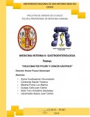 HELICOBACTER PYLORI Y CÁNCER GÁSTRICO