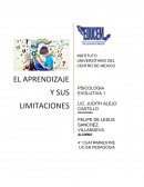EL APRENDIZAJE Y SUS LIMITACIONES