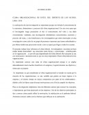 CLIMA ORGANIZACIONAL DE ENTEL DEL DISTRITO DE LOS OLVIOS