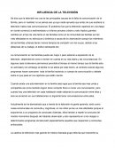 Influencia de la television