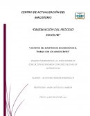 Los retos del maestros de secundaria en el trabajo con los adolescentes