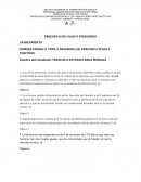 DERECHOS CIVILES Y POLITICOS.