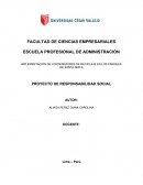 PROYECTO DE RESPONSABILIDAD SOCIAL
