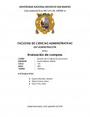Gestión de la Cadena de Suministro