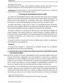 El Proyecto de Sostenibilidad Financiera (PSF)