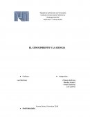 EL CONOCIMIENTO Y LA CIENCIA