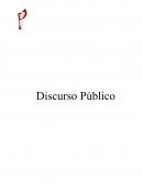 Discurso Público despedida